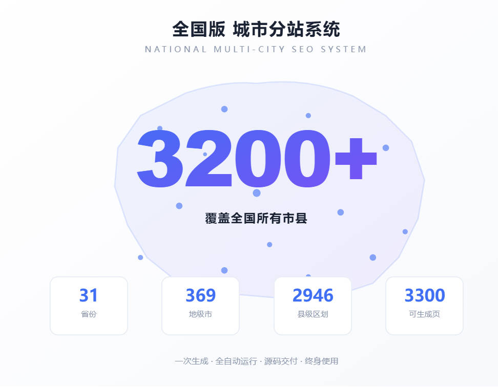 全国版 2.0 正式发布，覆盖全国 3200+ 市县